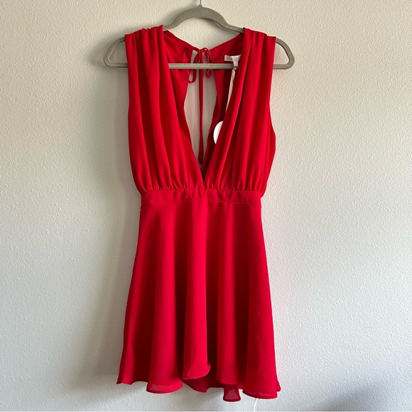 More to Come Red Mini Dress - Picture 1 of 5